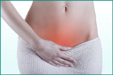 Ból krocza u kobiety z zapaleniem pęcherza moczowego